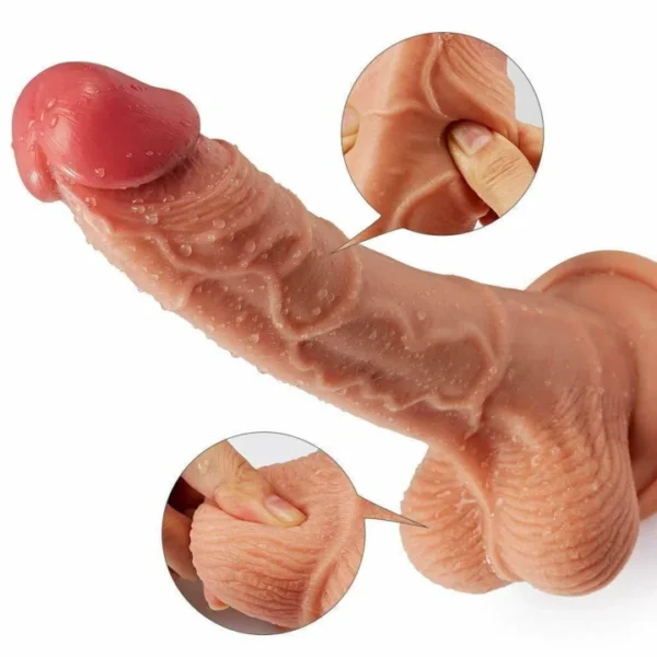 Huge realistic 12" Dildo With Strong Suction Cup