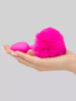 Silicone Small Bunny Tail Butt Plug