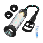 Pump Vacuum Air Pressure Device for Men Stronger Bigger Erections Manual Penis Enlarger