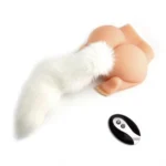 FOX TAIL ANAL PLUG REMOTE CONTROL VIBRATOR