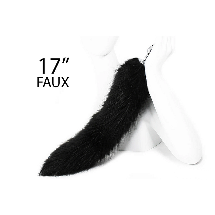 fox bdsm tail butt plug bondage FG89