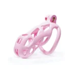Cobra Male Chastity Cage with 4 Rings